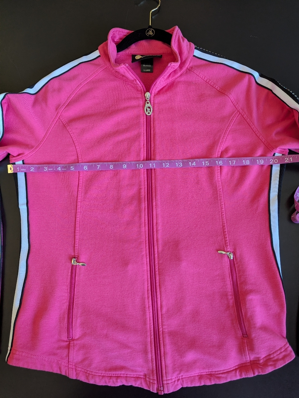 Christine Alexander Vintage Hot Pink Active Jacket - Picture 3 of 4